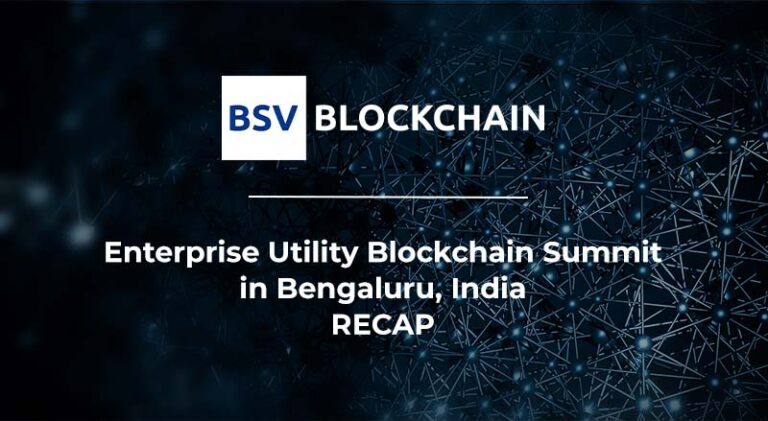 Enterprise Utility Blockchain Summit in India