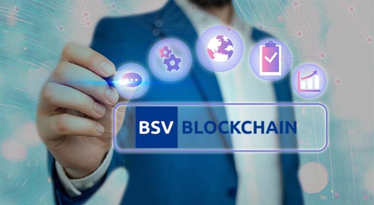 blockchain regulations with BSV Blockchain logo