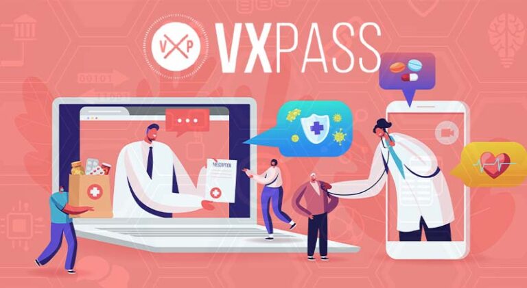 VXPASS computer and mobile health care assistance