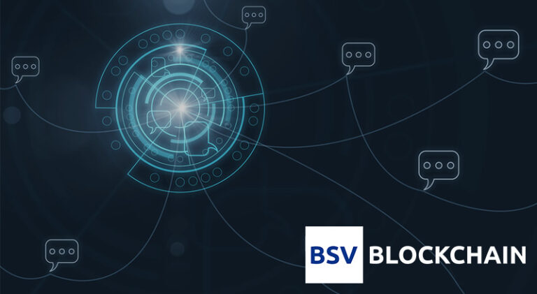 blockchain network concept BSV Blockchain logo