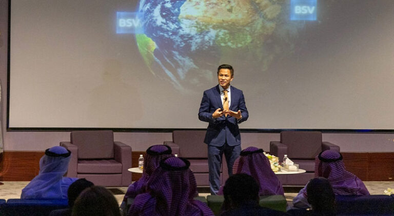 Jimmy Nguyen at BSV Blockchain Seminar at Wadi Makkah Incubator