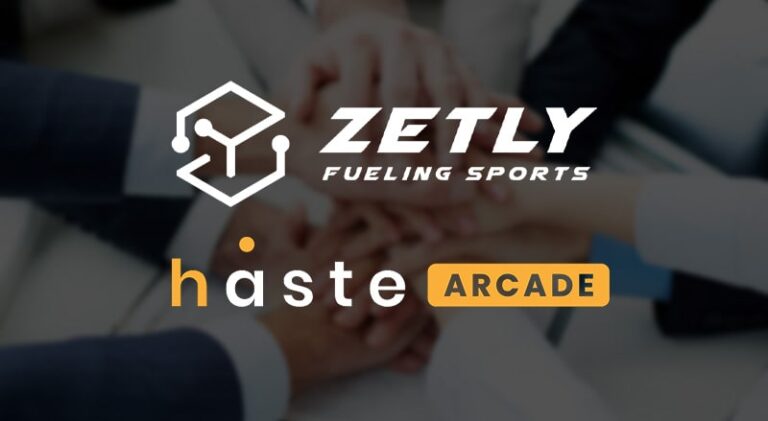 Zetly and Haste Arcade over partnership image